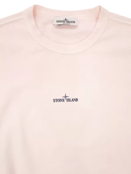 Bluza dziecięca Stone Island różowa
