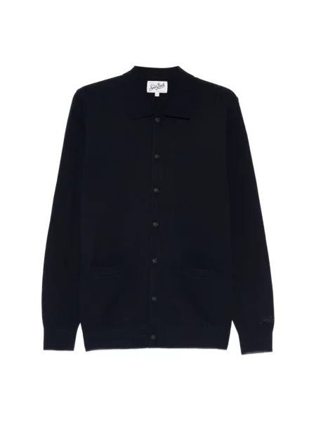 Sweter Mc2 Saint Barth wełniany niebieski