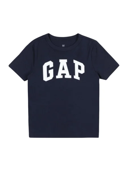 GAP Tricou albastru marin / gri alb