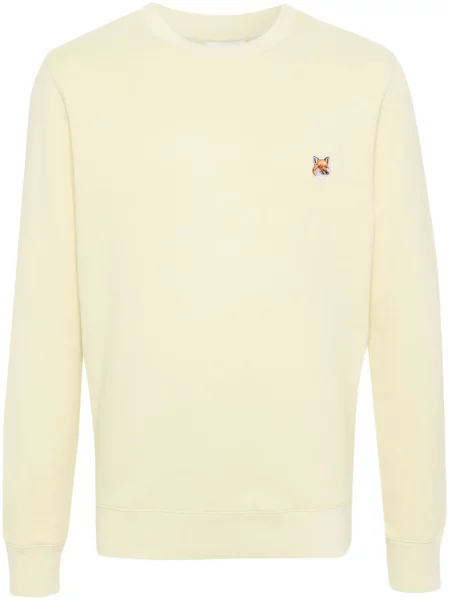 Суитчър Maison Kitsuné жълто