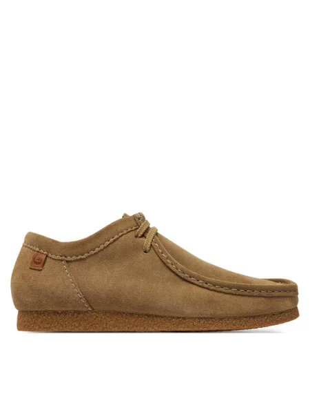 Mokasyny Clarks brązowe
