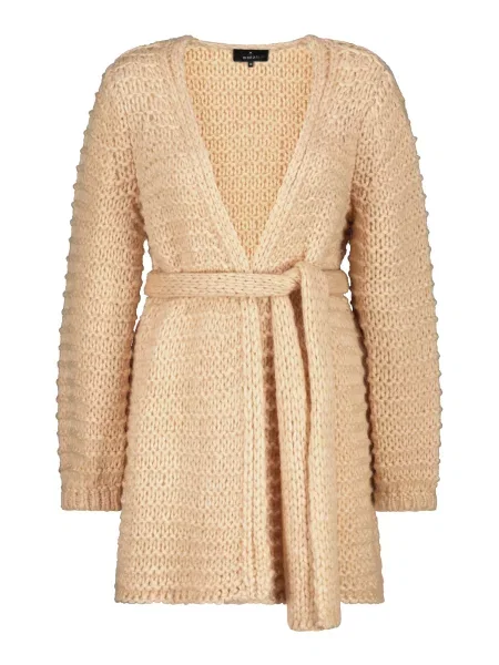 Monari Geacă tricotată nisipiu