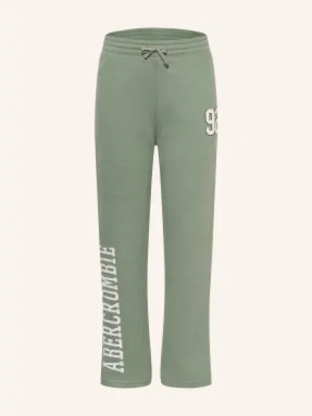 Abercrombie & Fitch Tepláky světle zelená