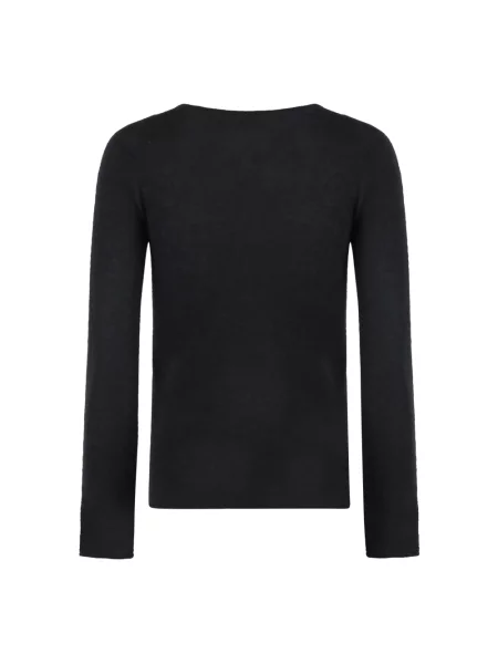 Jedwabny sweter The (alphabet) czarny