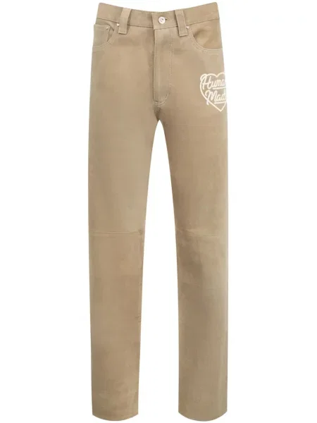 Pantaloni Human Made din piele