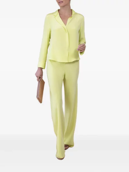 Pantaloni Peter Cohen galben