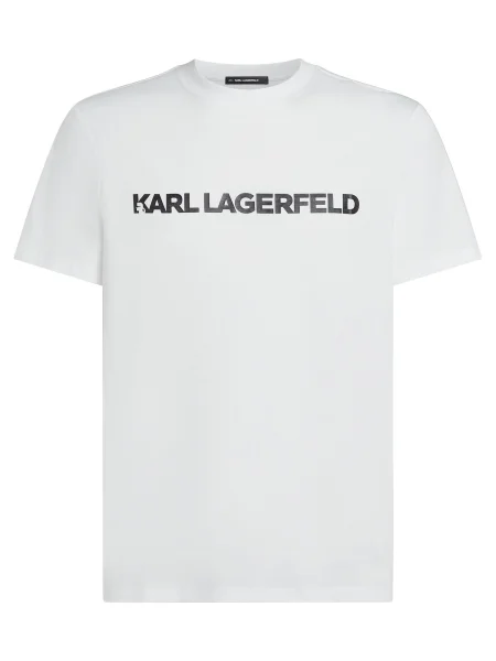 Karl Lagerfeld Tricou negru alb