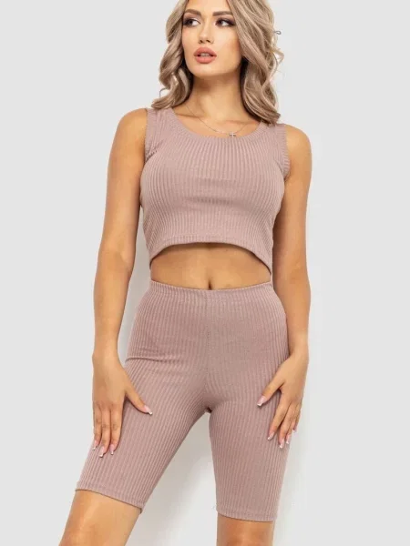 Спортивный костюм Ager бежевый