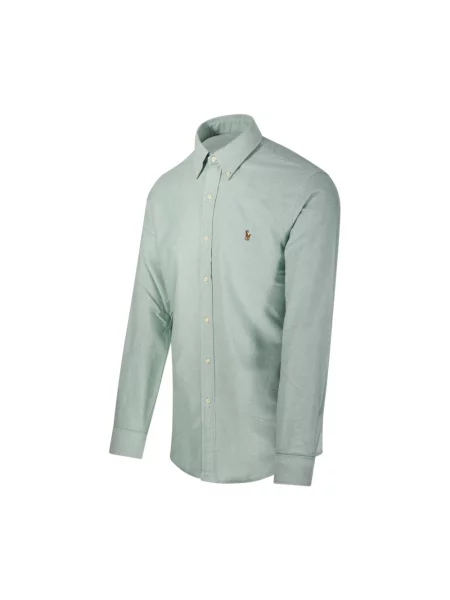 Koszula casualowa z listwą guzikową Polo Ralph Lauren zielona