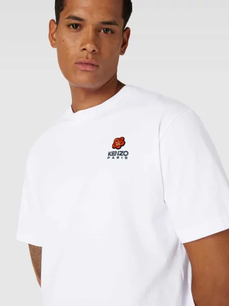 T-shirt z czystej bawełny Kenzo biała