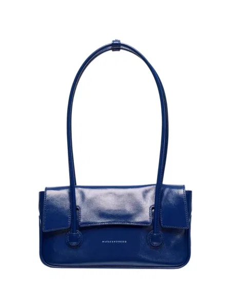 Geantă shopper Marge Sherwood din piele albastru