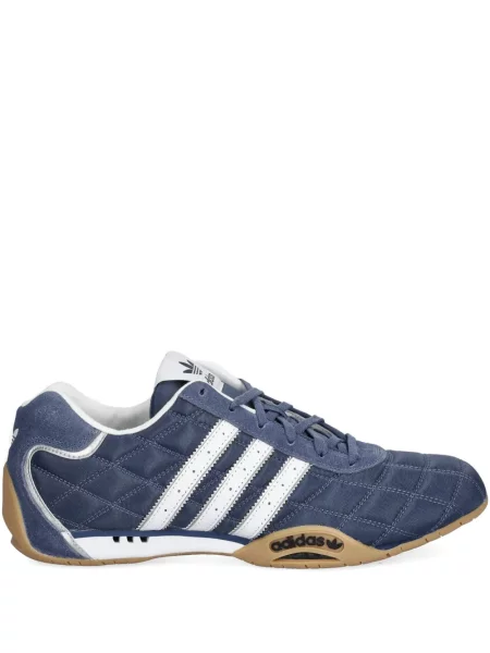 Pantaloni Adidas Campus cu șireturi cu dungi din dantelă roșu