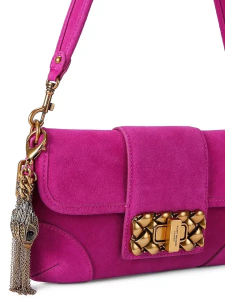 Kurt Geiger London kabelka typu tote dámska semišová Marylebone ružová