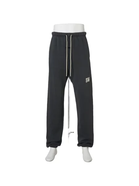 Pantaloni Essentials cu imagine alergare gri