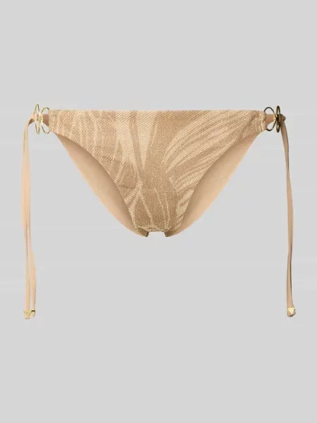 Figi bikini z bocznym wiązaniem model ZOE' Guess beżowe