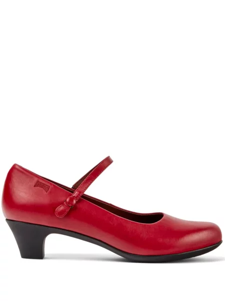 Полуотворени обувки Camper червено