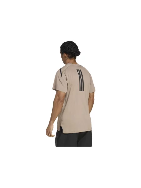 ADIDAS PERFORMANCE Tricou funcțional Designed for Training Pro maro deschis negru