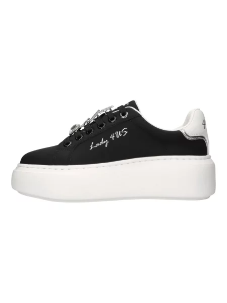 Sneakersy Paciotti skórzane czarne