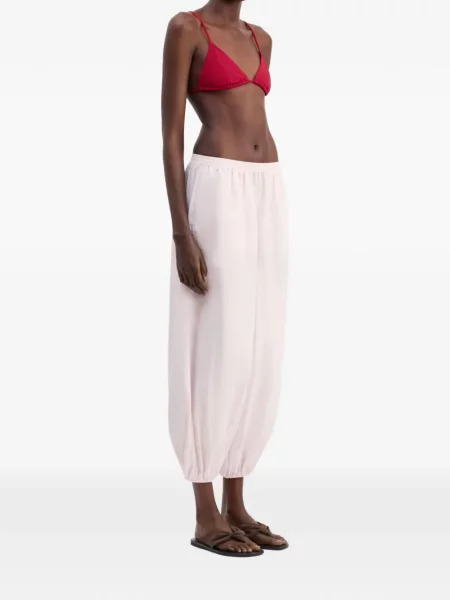 Pantaloni Loulou De Saison roz