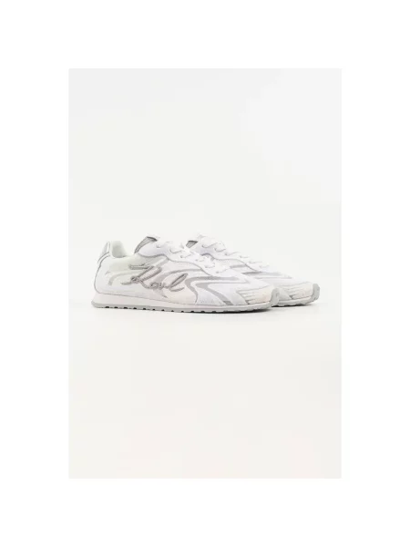 Sneakersy Karl Lagerfeld skórzane białe