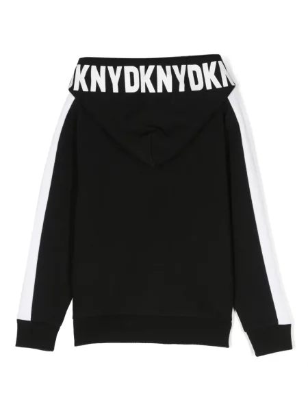 Bluza z kapturem dziecięca Dkny czarna