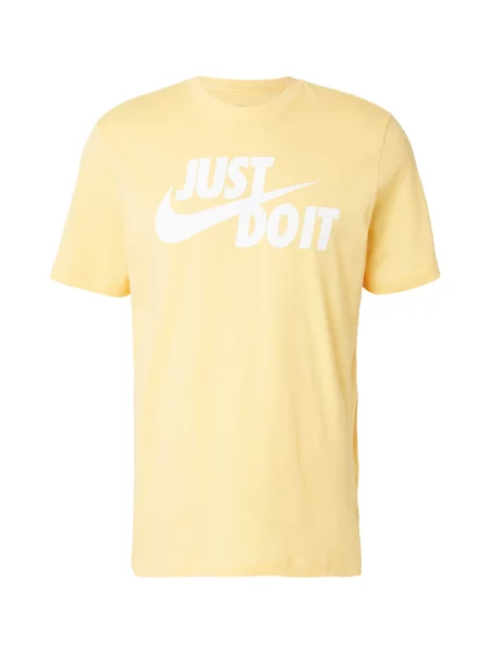 Nike Sportswear Tricou auriu alb