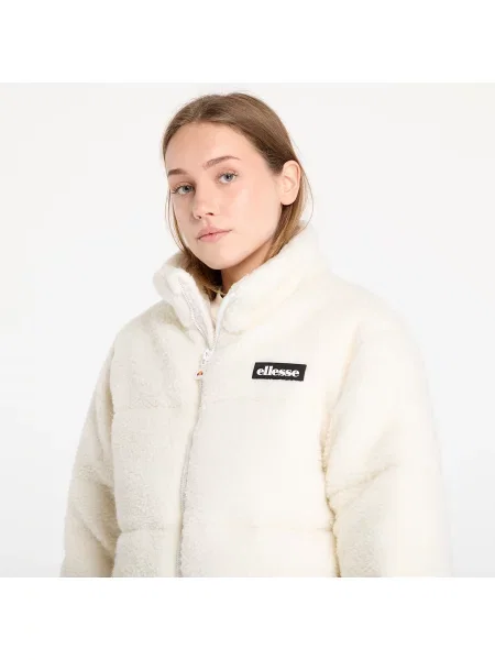 Kurtka ocieplana Ellesse Berghutte off white biała