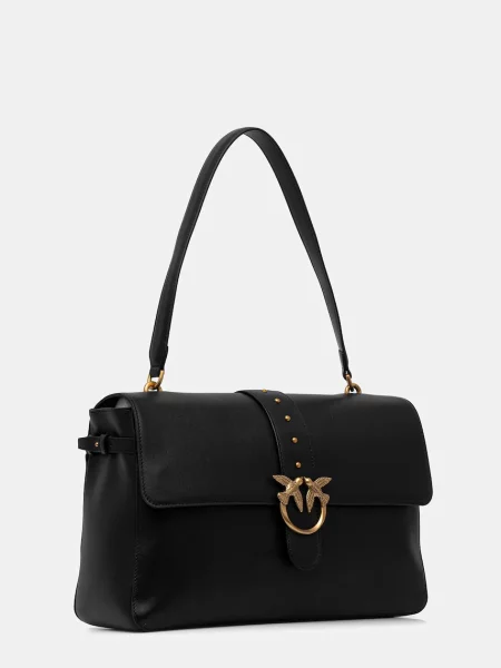 Шкіряна сумочка Pinko чорний