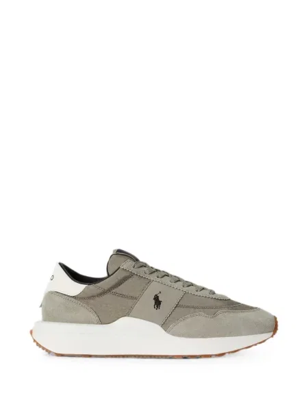 Τένις sneakers Polo Ralph Lauren με αυτόγραφο tweed μαύρο