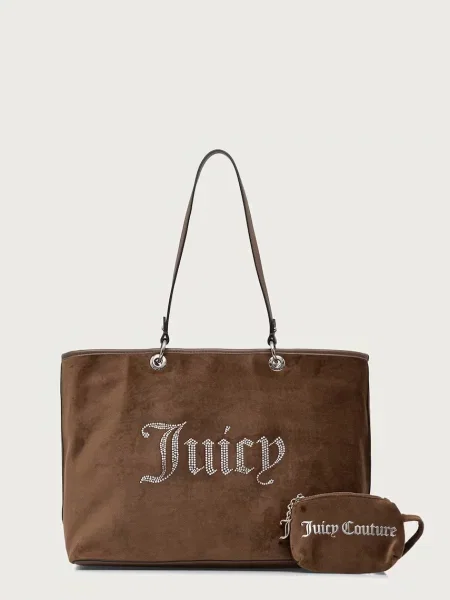 Juicy Couture kabelka typu shopper dámska KIMBERLY hnedá