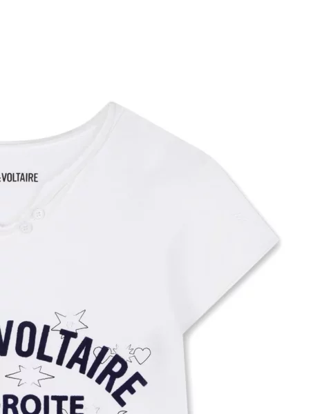Koszulka dziecięca Zadig & Voltaire biała