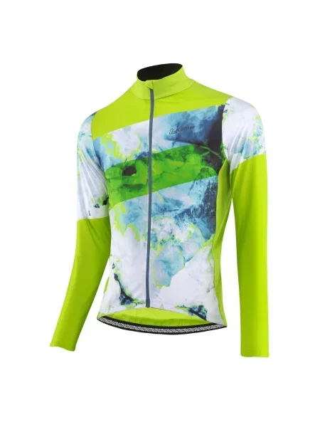 Koszulka rowerowa z długim rękawem M Bike L/S Jersey Floes zielona