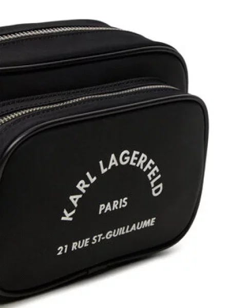 Torbica za okoli pasu Karl Lagerfeld K/RSG bela