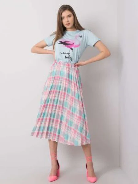Fustă Fashionhunters gri