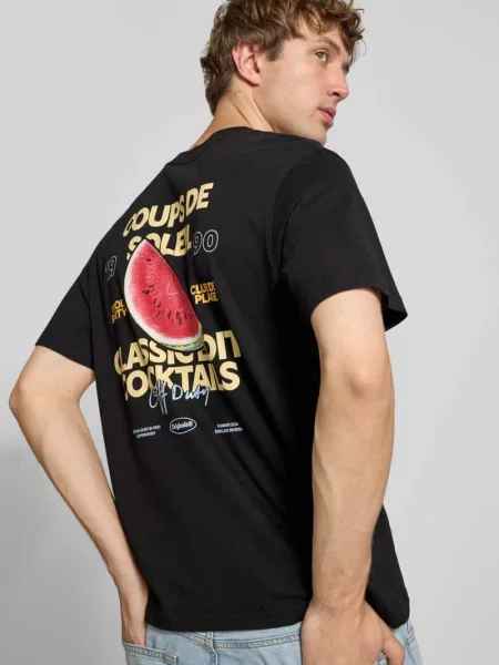 Jack & Jones T-Shirt Riviera czarny