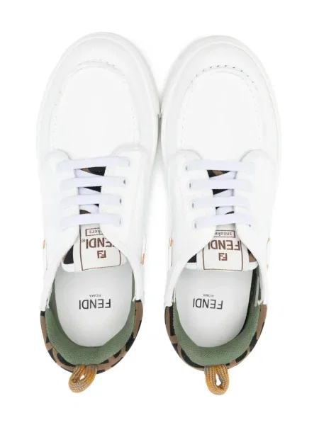 Sneakersy dziecięce Fendi białe