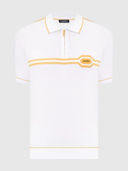 Поло Stefano Ricci белое