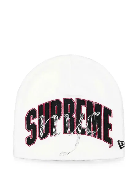 Stras căciulă Supreme alb
