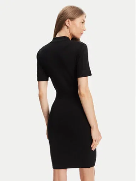 Guess Džemper haljina crna