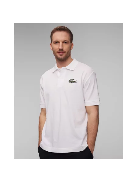 Polokošeľa Lacoste biela