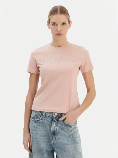 Guess Tricou roz