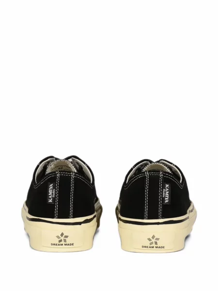 Sneakerși Kamiya din piele de căprioară negru