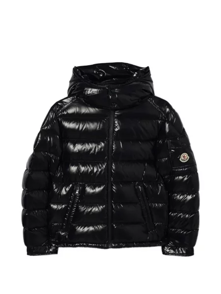 Kurtka dziecięca Moncler Enfant niebieska