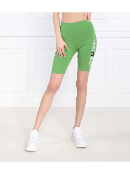 Tommy Jeans Rövidnadrág | Skinny fit zöld
