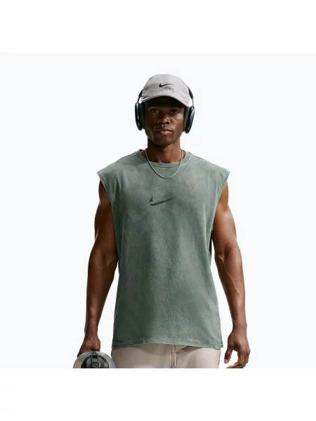 Футболка Nike без рукавів зелена
