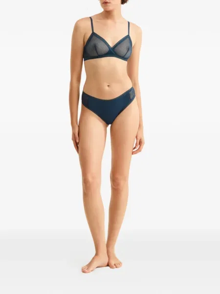 Sutien Eres transparente albastru