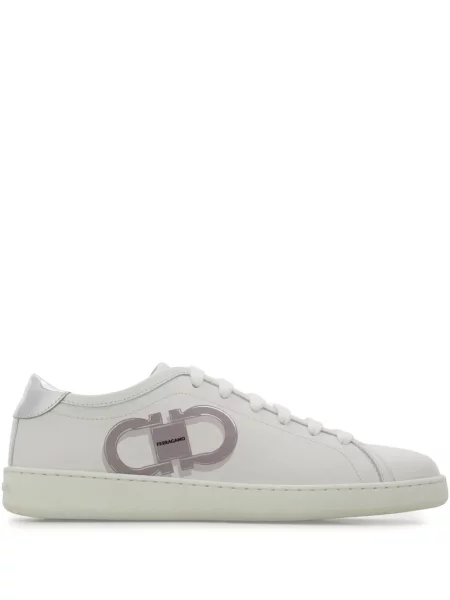 Sneakerși Ferragamo alb