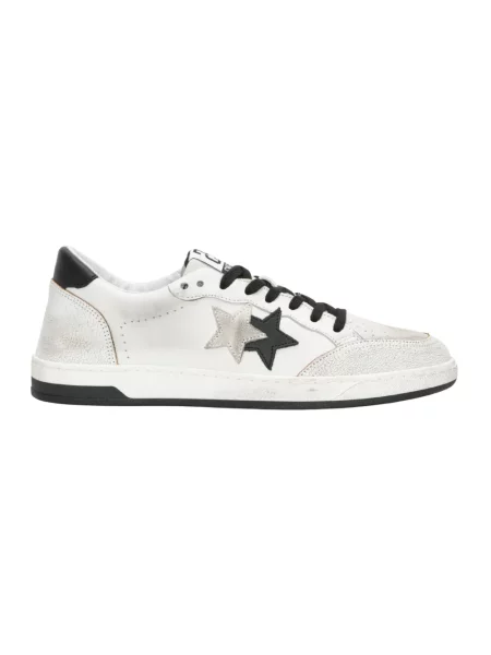 Sneakersy 2star skórzane białe