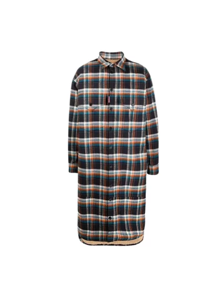 Płaszcz Dsquared2 w kratkę