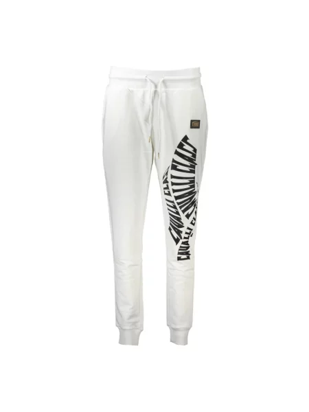 Spodnie Cavalli Class białe